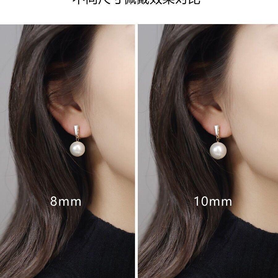2025 Elegant Zircon Pearl Dangle Earrings: Versatile, Fashionable, Light Luxury, High-End Feel