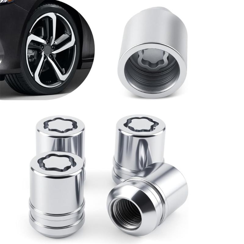 Car High Security Alloy Wheel Lock Lug Nuts Anti Theft Protection Easy Installation 08W42SNA101 08181SF0A2AH 08W42SNA100