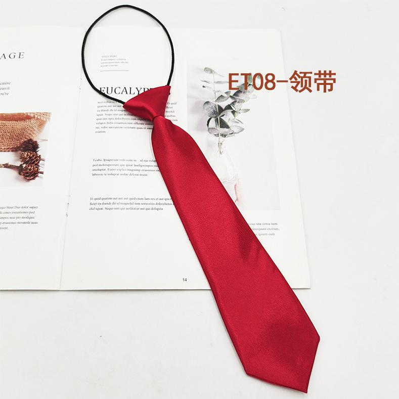 Kinder Krawatten Fliege Set, Grundschule Mittelschule Schüler Einfarbig Gestreift Krawatte Feder Fliege