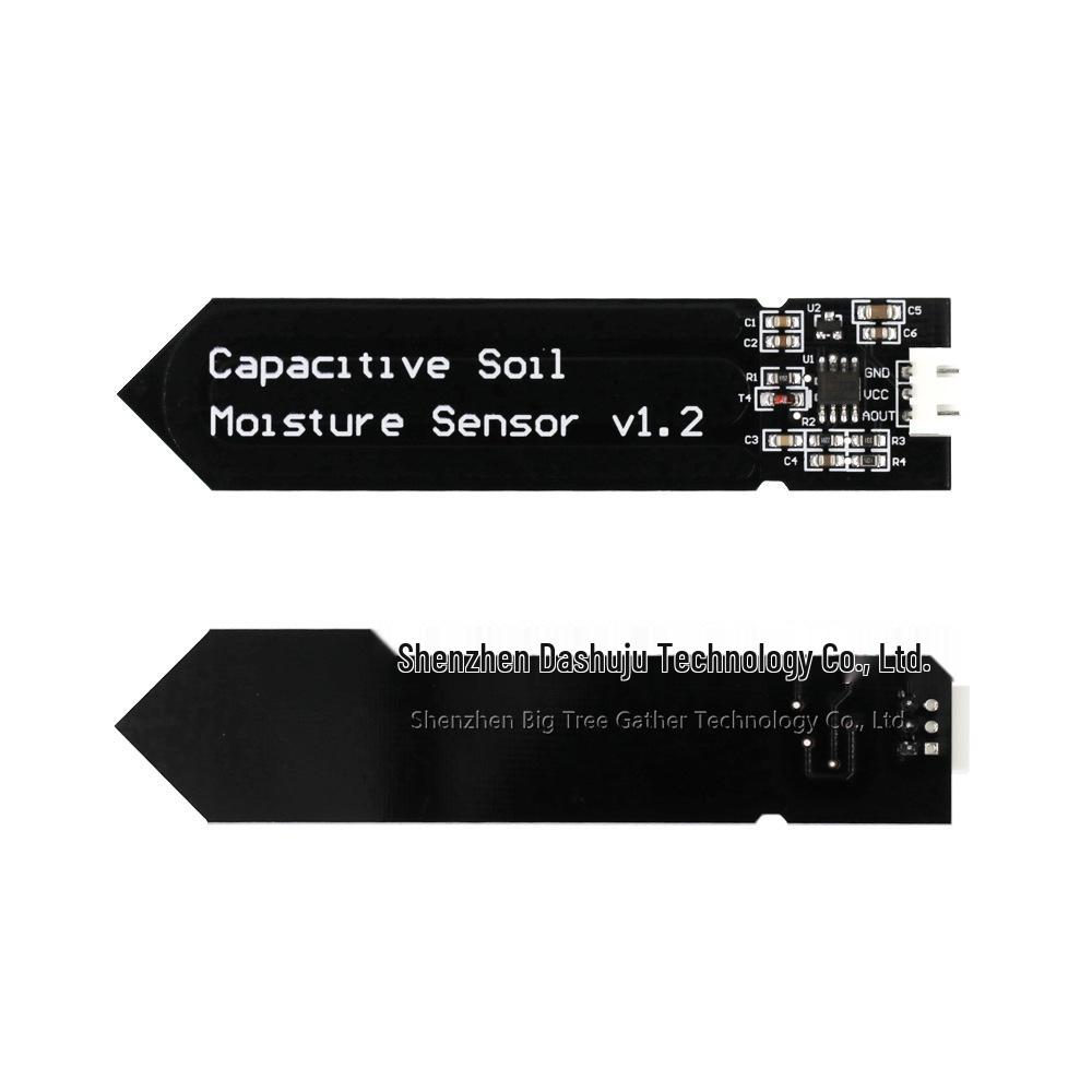 SUNLEPHANT Capacitive Soil Moisture Sensor - Corrosion-Resistant, Wide Voltage, Includes Wire