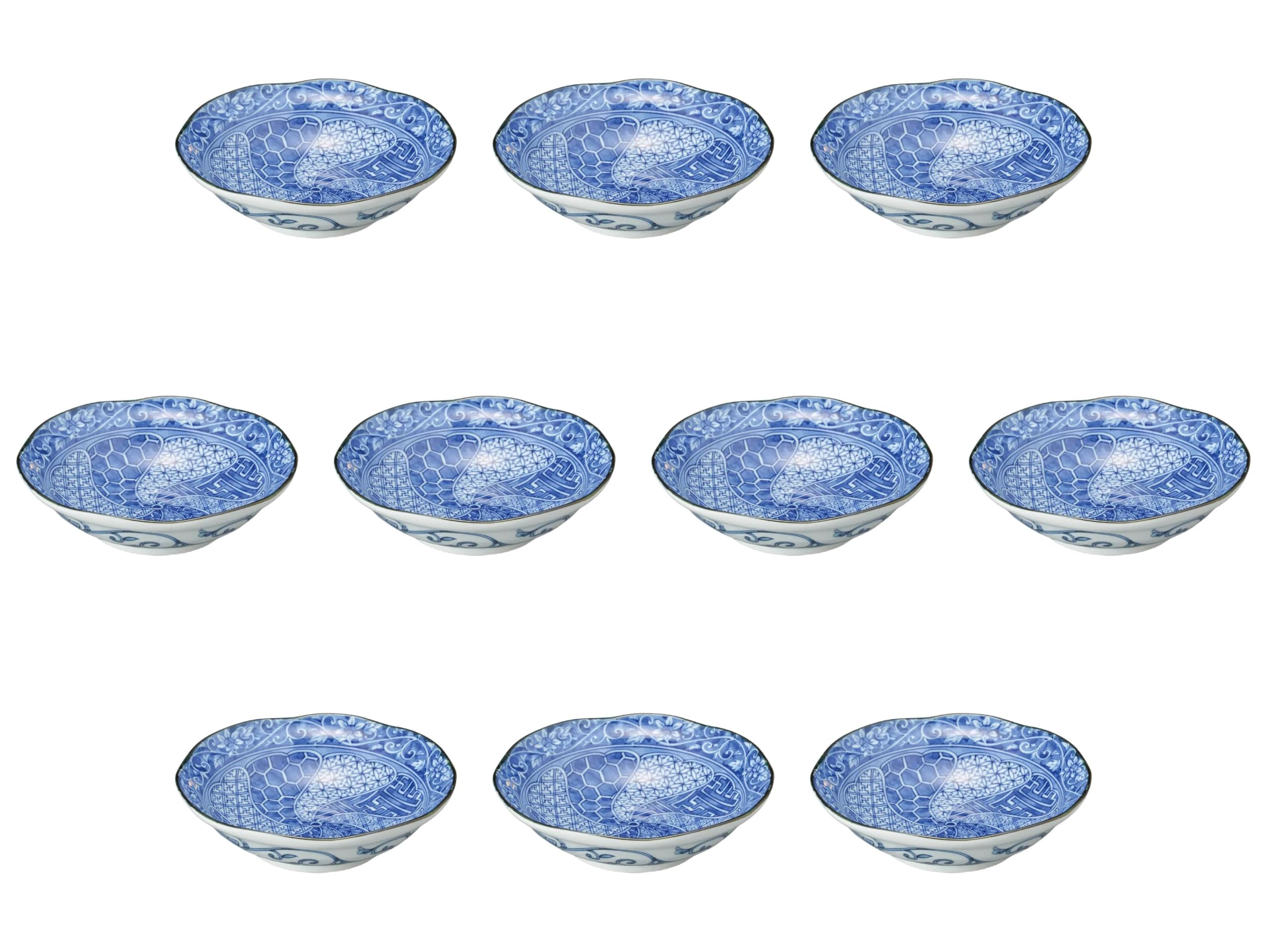 

Набор из 10 средних пиал Shozui x Средние пиалы от Setomonohonpo [16.5 5см]