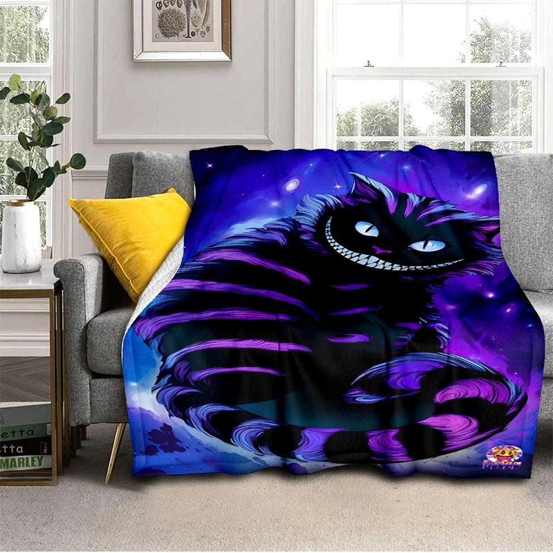 WonderlCat Fantasy Blanket Lightweight Ideal Bedding Blanket Perfect for Travel, Camping, Living Rooms, Offices, Sofas, Fan Christmas Gift
