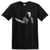 Jason Voorhees Horror T Shirt Masked Slasher W/ Machete Halloween Graphic Tee
