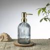 Glass Pump Bottle for Hand Soap, Shower Gel, Lotion, and Shampoo