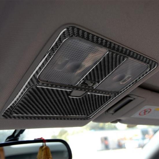 Carbon Fiber Interior Reading Light Panel Cover Trim For Nissan 350Z 2006-2009