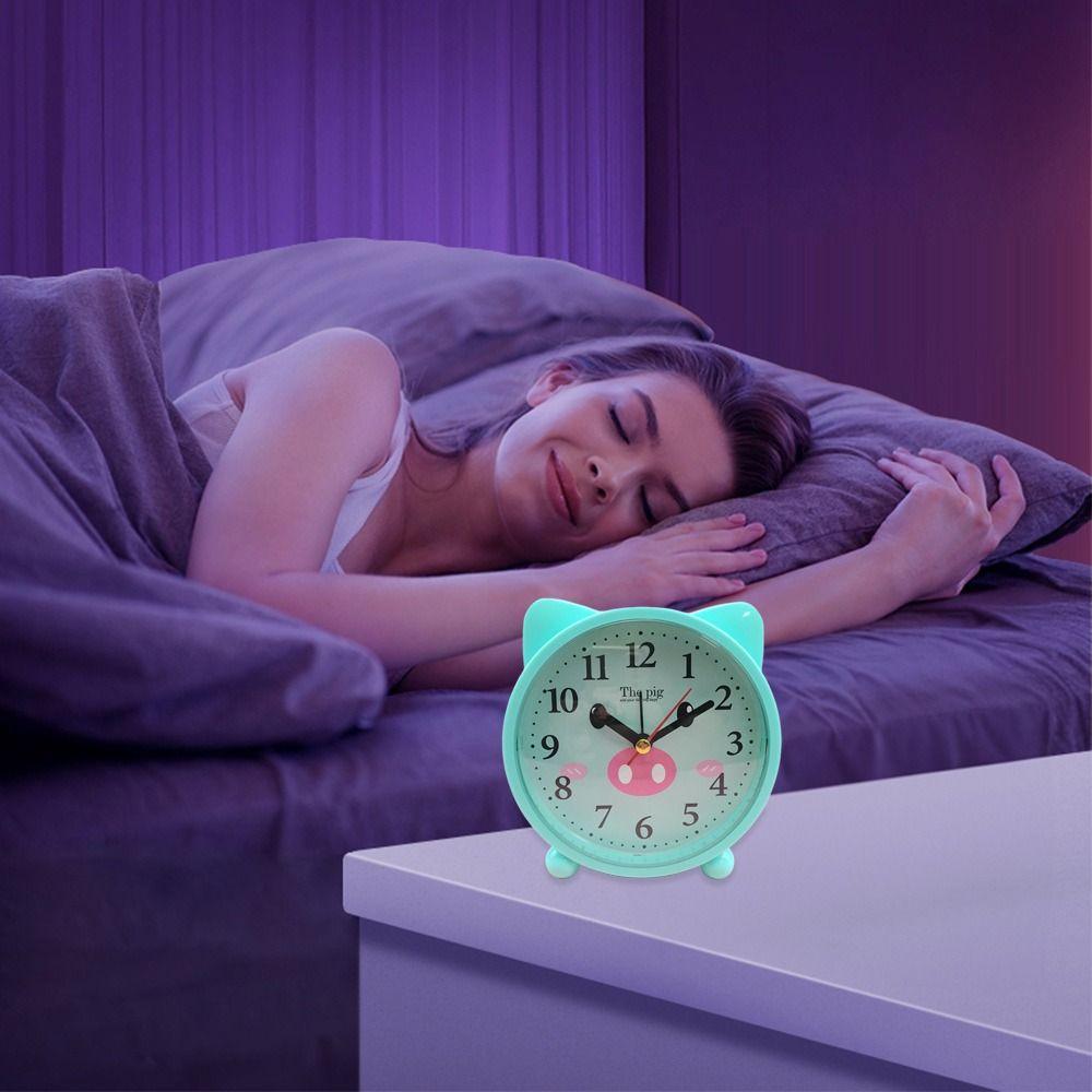 Retro Style Bedside Clock Multi-color Home Decorations Clock Clock Decoration Ornaments  Bedroom