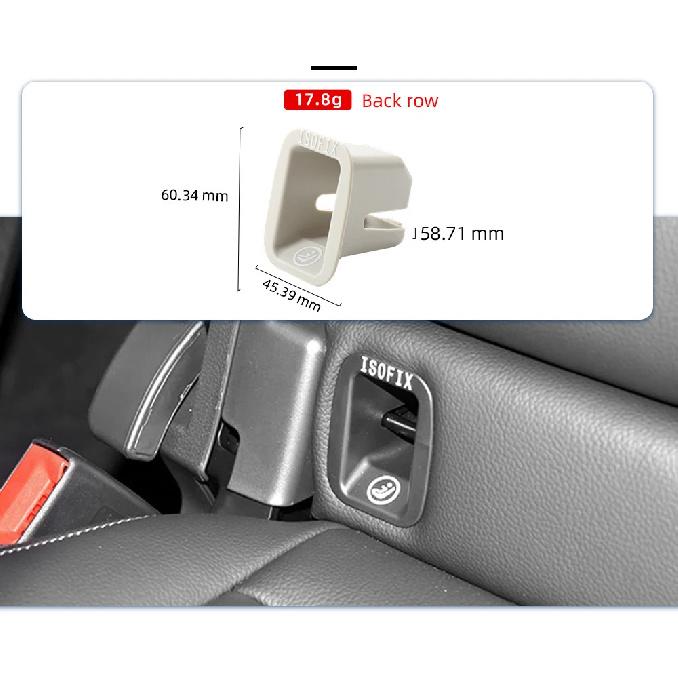 Rear Child Seat Isofix Buckle Cover Trim For Mercedes Benz Vito W447 V-class W448 2016-2025 OE 4478680139