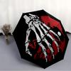 1pc Skeletal Hands Automatic Open/Close Umbrella, Portable Folding Umbrella, Compact Travel Umbrella For121