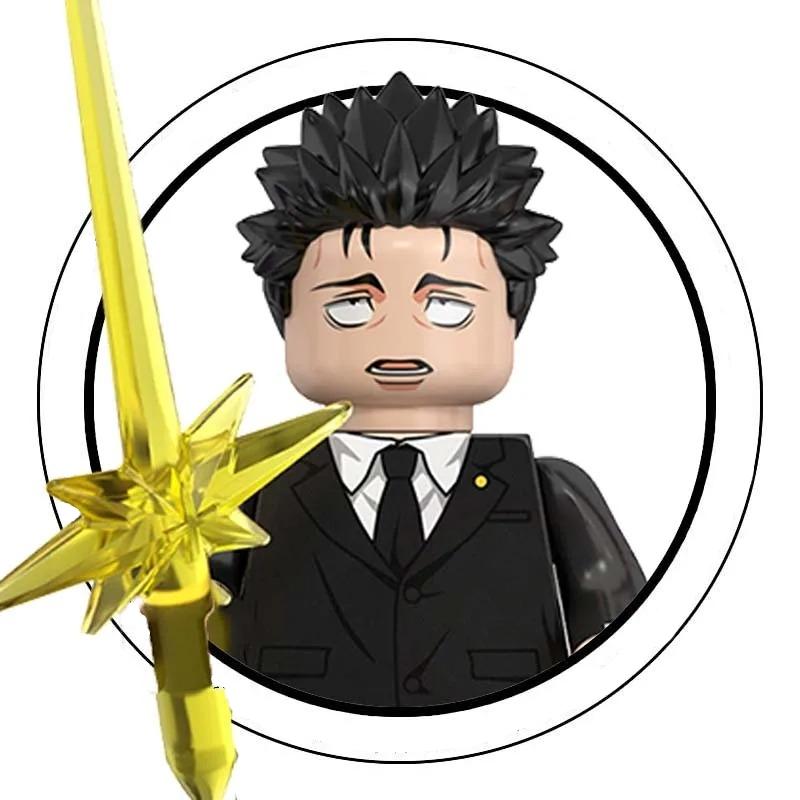 WM6202 WM6201 WM6200 WM6140 WM6139 Jujutsu Kaisen Byggeklosser Mini Actionfigur Itadori Yuji Gojo Satoru Ryomen Gaver Leker