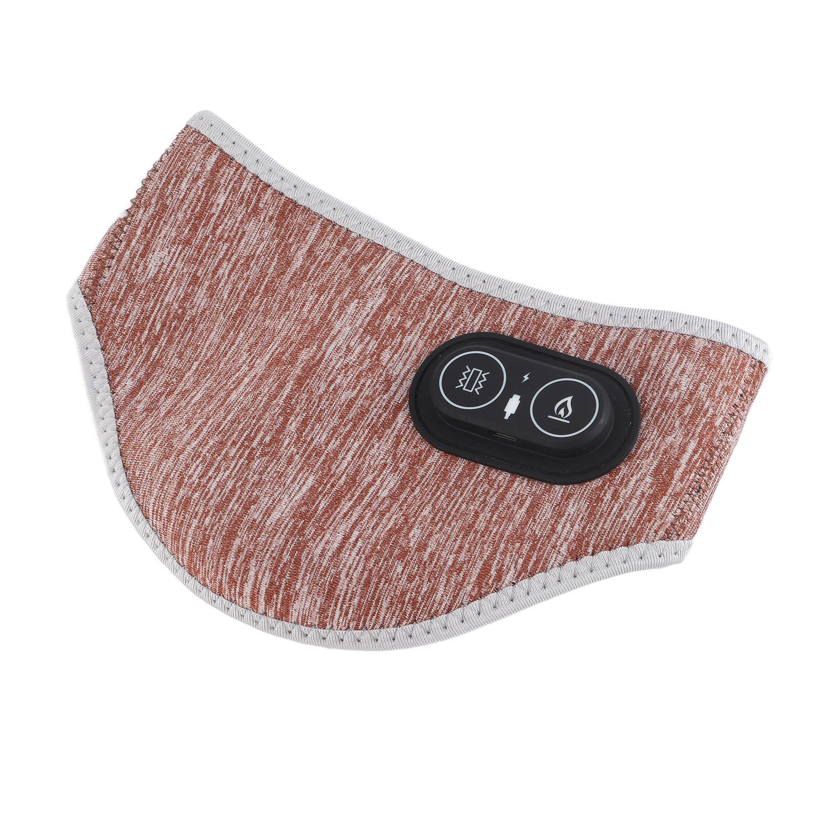 

Neck Heating Pad Hot Compress 3 Vibration Gears Hook Loop Fasteners Heated Neck Wrap
