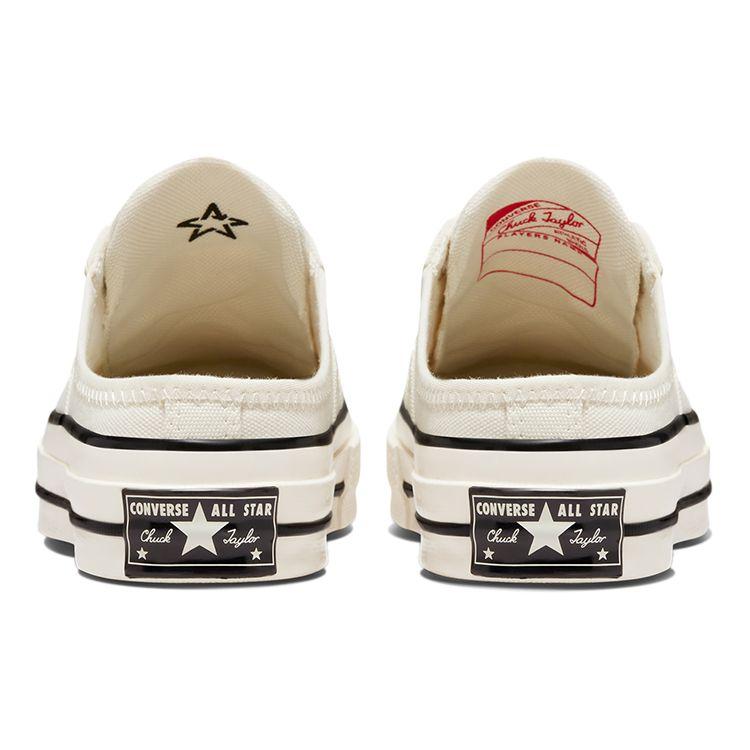 Converse Chuck 70 Mule Unisex Egret Black 172592C