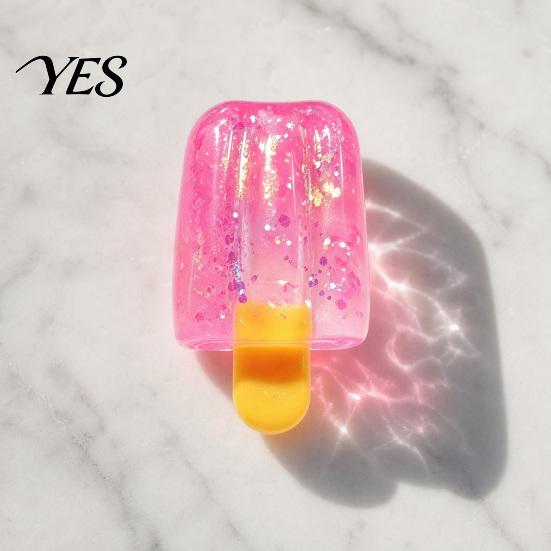 Ice Stick Stress Reliever Glitter Squeeze Toy, Relief Simulation Cream Sensory TPR Ball Slow Rising Lolly Fidget Toy for Kids Adults Relaxation