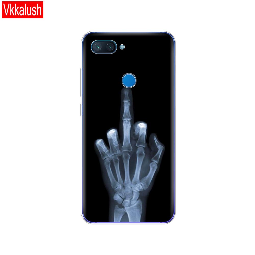 Silikonhülle Für Xiaomi mi 8 LITE Hülle 6,26 Zoll klar TPU niedliche Hülle Für Xiaomi mi 8 lite Rückseite Für Xiaomi mi8 coque capa