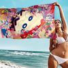 Cartoon S-Shin-chans C-Crayon Microfiber Beach Towel Absorbent Quick Dry Soft Yoga Swimming Resort Mountain Climbing Towel