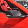 crosselec Carbon Fiber Side Rearview Mirror Guard Cover Trim for Chevrolet Corvette C8 2020-2025