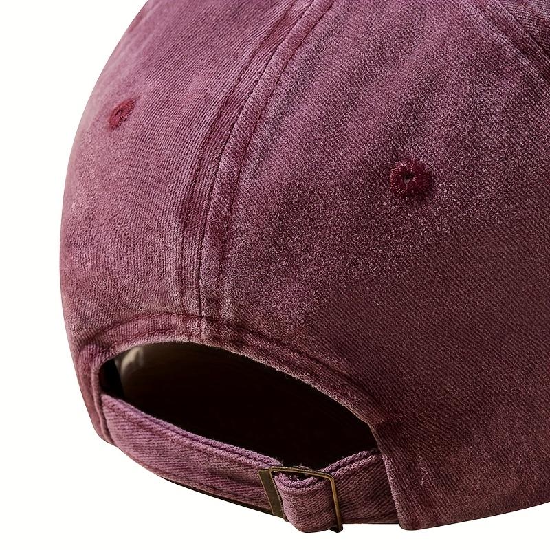 Hat Baseball Cap Outdoor Truck Hat Casual Versatile Retro Washed Hat Running Sports Fashion Hat