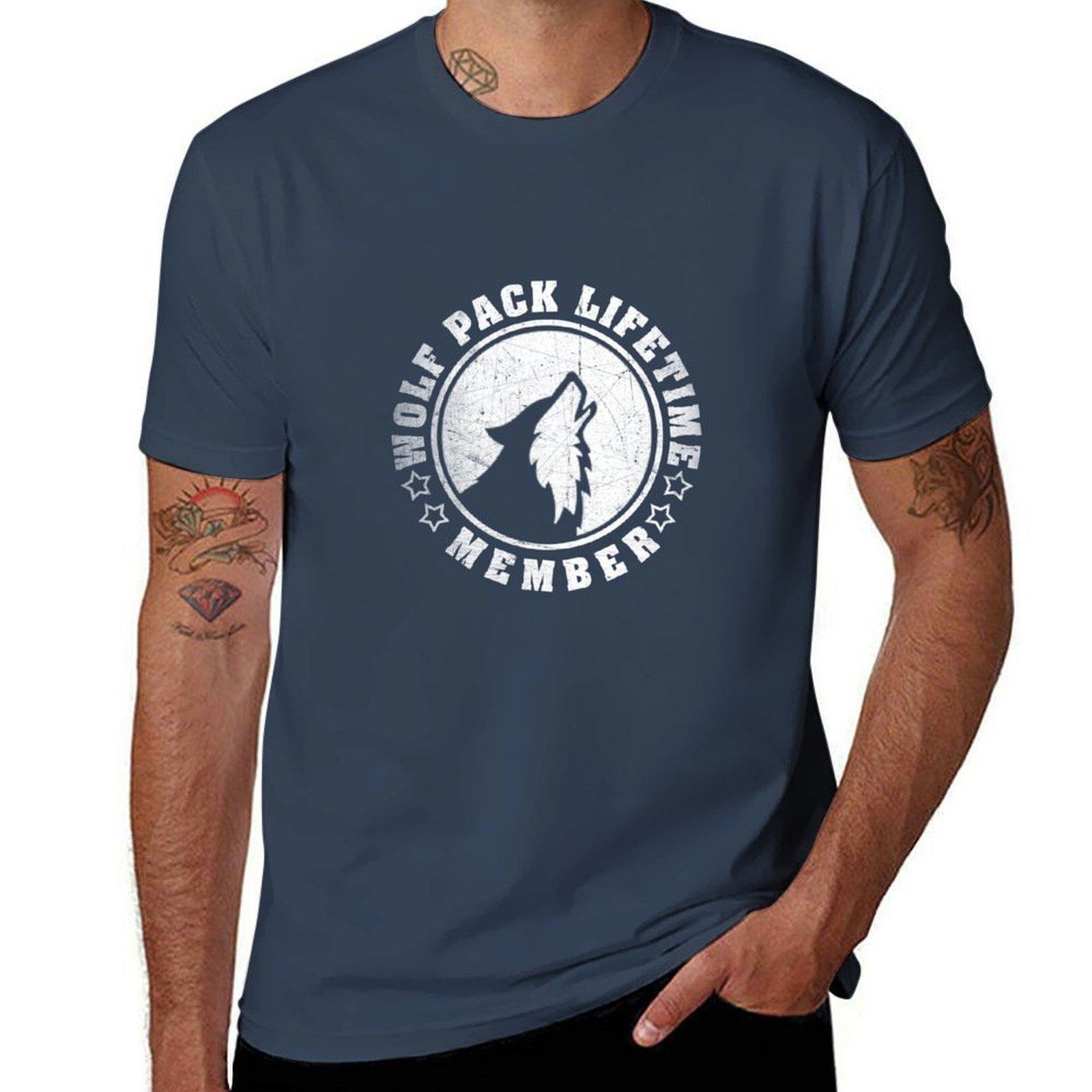 Lifetime Wolf Pack Member Bachelor Party Shirts Groomsunisex Gifts Drinking Shirt Bachelor Drinking Team Favors Funny Tshirt S