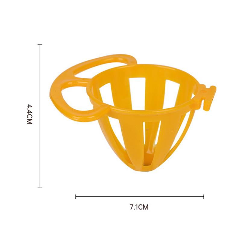 

Bird Parrot Feeder Cage Fruit Vegetable Holder Cage Accessories Hanging Basket Container Toys Pet Parrot Feeder Cage Supplies
