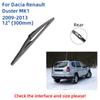 For Dacia Renault Duster MK1 2009-2013 Front Bak Viskerblad Børster Kutter Tilbehør J Krok 2009 2010 2011 2012 2013