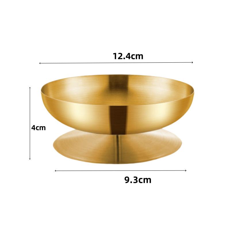 150/200ML Ice Cream Cups Salad Bowl Stainless Steel Bowl Dessert Fruit Plate Snack Dish Bar Wine Glasses Pudding Dish Tableware