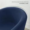 Velvet Leisure Club Armchairs Chair Covers Stretch Sofa Slipcover Removable Elastic Sofa Couch Cover for Bar Counter Solid Color