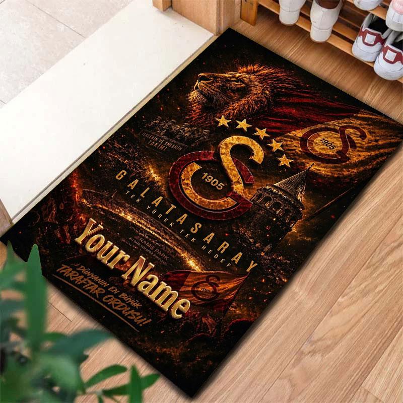 Galatasaray S Custom Name Carpet Rug for Living Room Bedroom Home Sofa Decoration,Kids play Non-slip Floor Mat