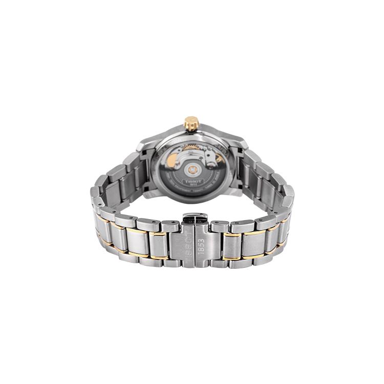 Tissot Ti Automatic Mechanical Movement 50 Meter Water Resistance Women's Watch 32mm Coffee Watch Dial T087.207.55.297.00