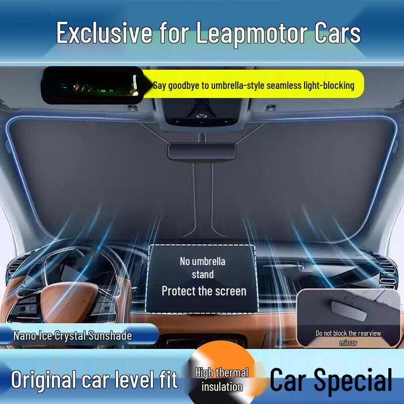 Leapmotor T03/C11/C01 Car Sunshade & Heat Insulation Curtain