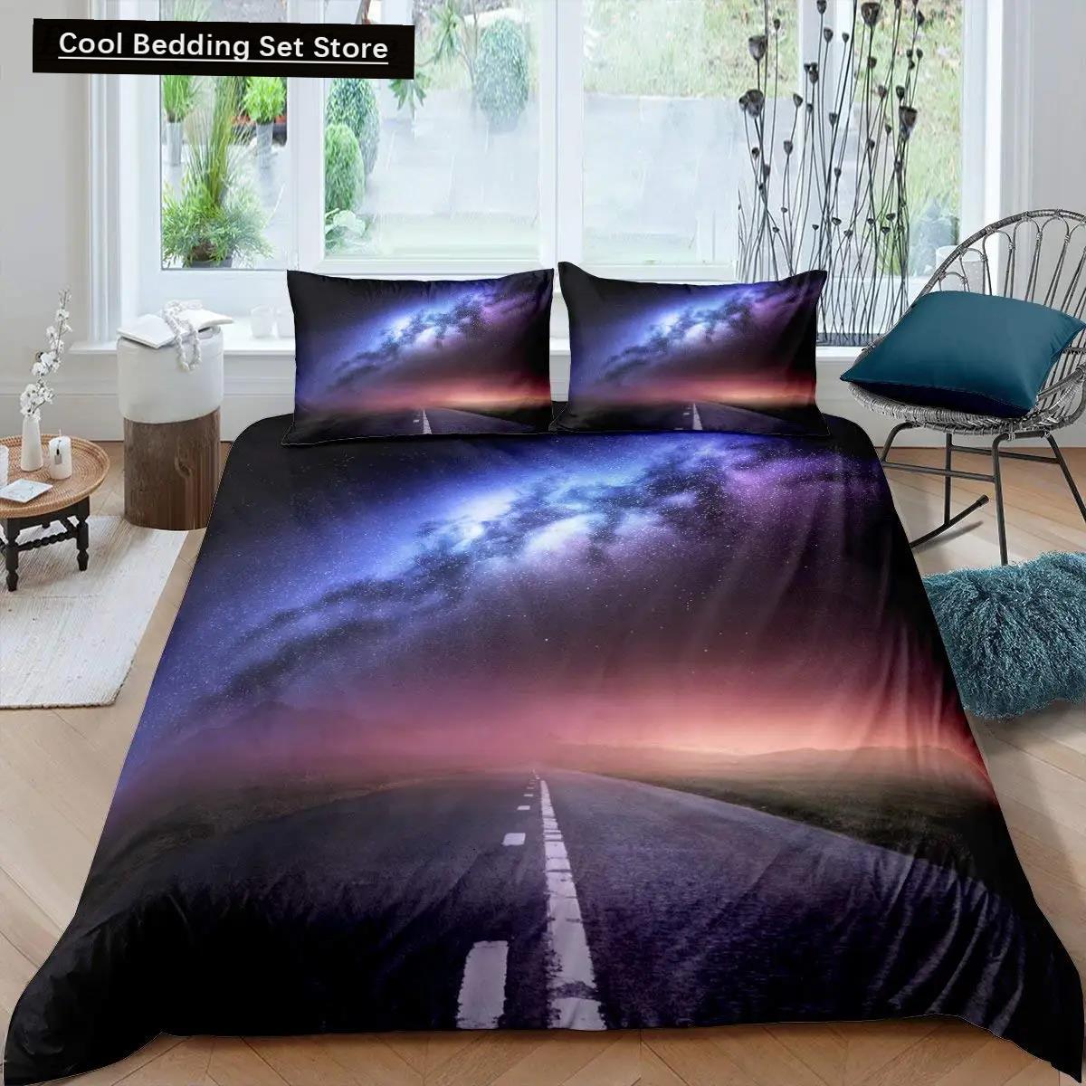 

Одеяло Highway Tornado Lightning Комплект постельного белья Стихийное бедствие Queen King 2/3 шт. Полиэстер Для взрослых Мальчиков Подростков Comforter (quilt)-EU Single(135*200cm)3pcs