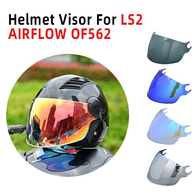 Helmet Visor For LS2 AIRFLOW LS2 OF 562 Helmet Wind Shield Visor Replacement Parts Cascos Moto Visera Capacetes AccessoriesSpeed Sensors 6