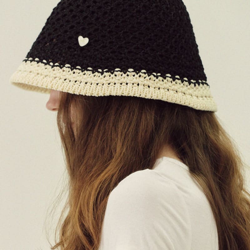 Marchen Mellow crochet bucket hat_6color
