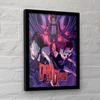 Dandadan Flames Framed Poster