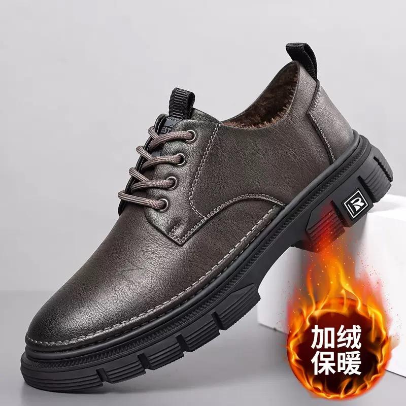 High QualityPlatform Shoes for Man Designer Soft-soled Casual Men's Driving Shoes Fashion Business Men Dress Shoes Loafers Men
