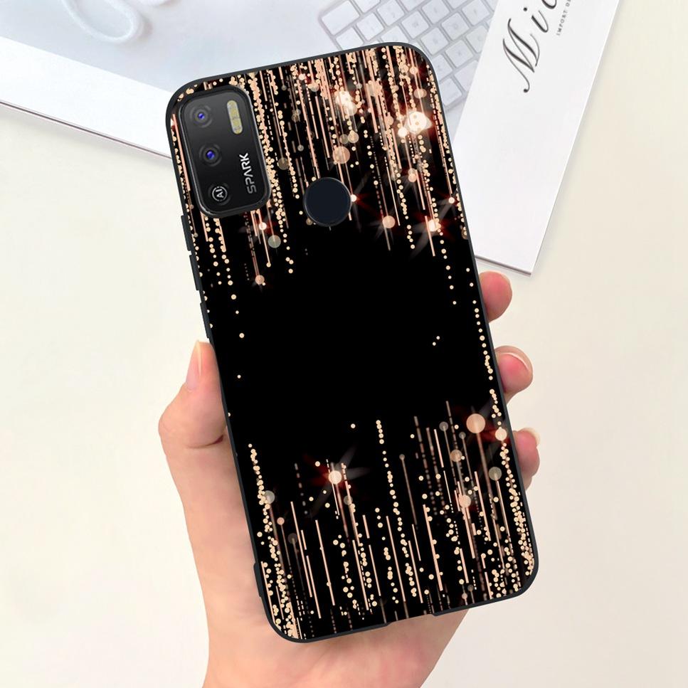 For Tecno Spark 5 Air 7.0" Case Space Astronaut Cute Cat Soft Silicone Cover For Tecno Spark5 Air KD6a Bumper Phone Case Coque