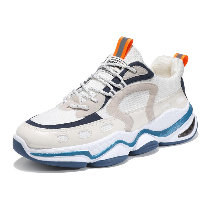 Men's Shoes 2024 New Breathable Casual Sports Shoes Fashion Trend Dad Shoes Lightweight Soft Sole Outdoor Men's Running Shoes