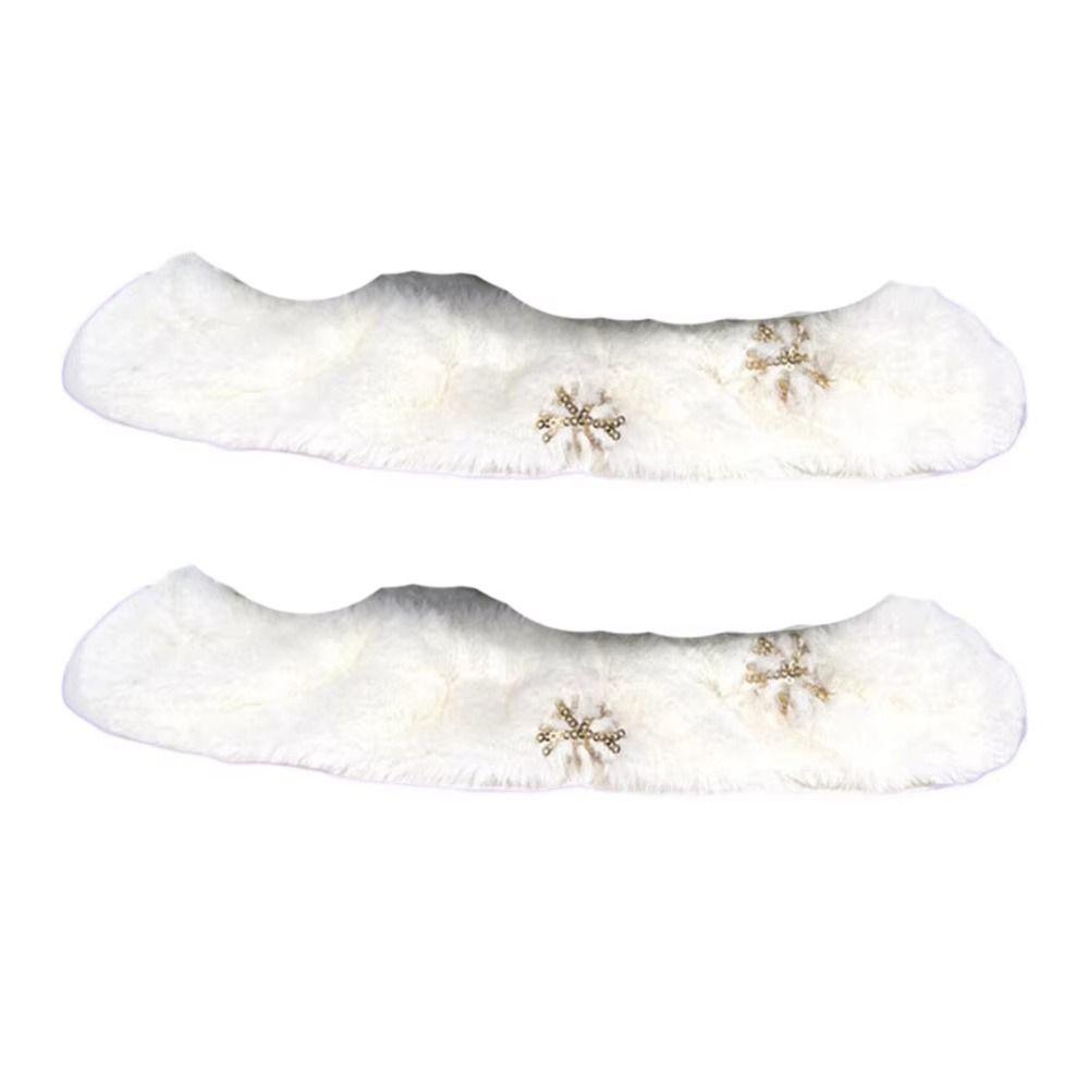 Soft Protector Skate Shoes Protector Plush Case Flannel Skate Guards  Winter Sports