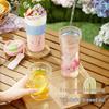 RELEA Portable Tea Infuser Glass Bottle