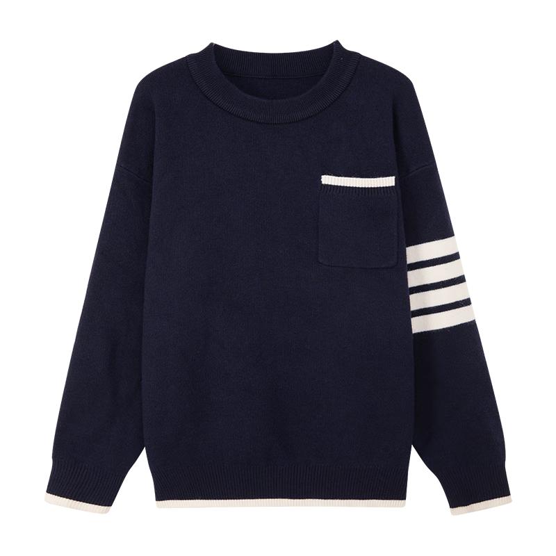 Zuoxi Boys  Academia Style Knitted Sweater 150