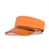 Clear Brim Summer Sun Hats Breathable Empty Top Hat Running Transparent Visor Caps  Travel Sport