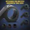 2pcs Corrosion Resistant Adjustable Work Light Bracket Tube Holder Mounting Brackets For Front Protective Bar And More