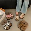 Slippers women's shoes wear new summer Mori retro versatile word beach cool slippers temperament