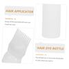 3pcs Hair Dye Applicator Bottle with Comb for Precise Root Coverage and Easy Home or Salon Coloring