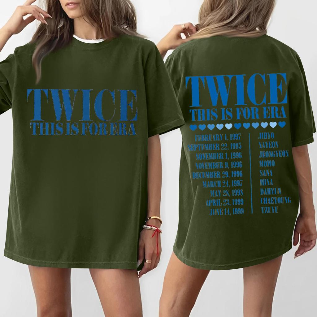 Damen Rundhals Bedrucktes Kurzarm T-Shirt Top