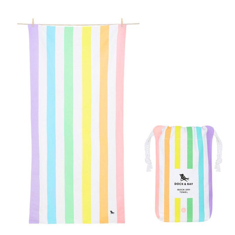 Dock&Bay Beach Towel Summer Unicorn Waves
