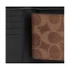 Coach 3 In 1 Wallet 11 Classic Logo Print Coated Canvas Men Wallet Mahogany Multicolor CX209-MAA