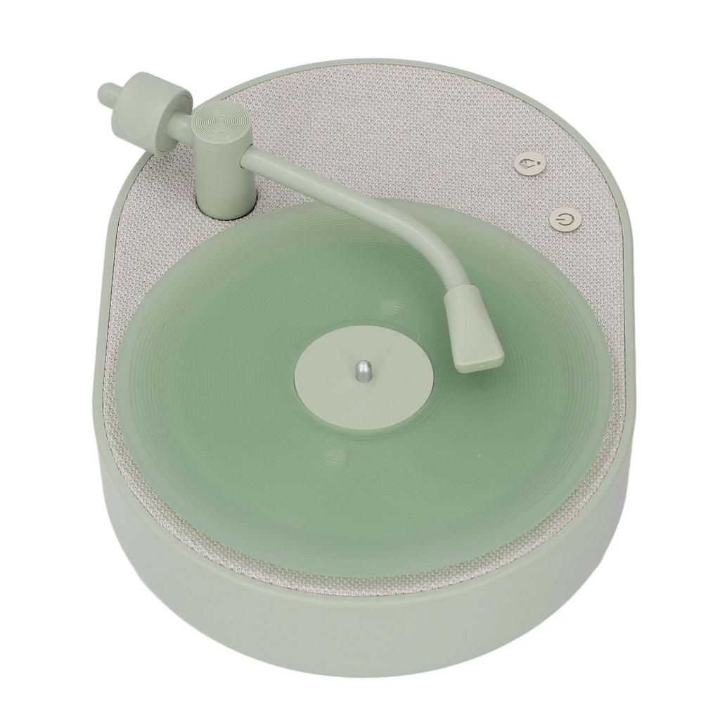 Speaker Record Player Shaped Bedroom Sleep Desktop therapy LED Night Light