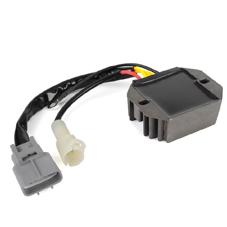 Replacement Rectifier Motorcycle Accessories Easy Installation Motorcycle Voltage Regulator Rectifier for Tohatsu MFS25