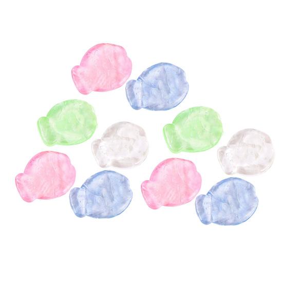 

10/50/100 шт. прозрачная игрушка-рыбка, сжимающая, для снятия стресса, морской лещ, сенсорная игрушка для детей и взрослых, мягкая TPR, успокаивающая игрушка-рыбка 10pcs