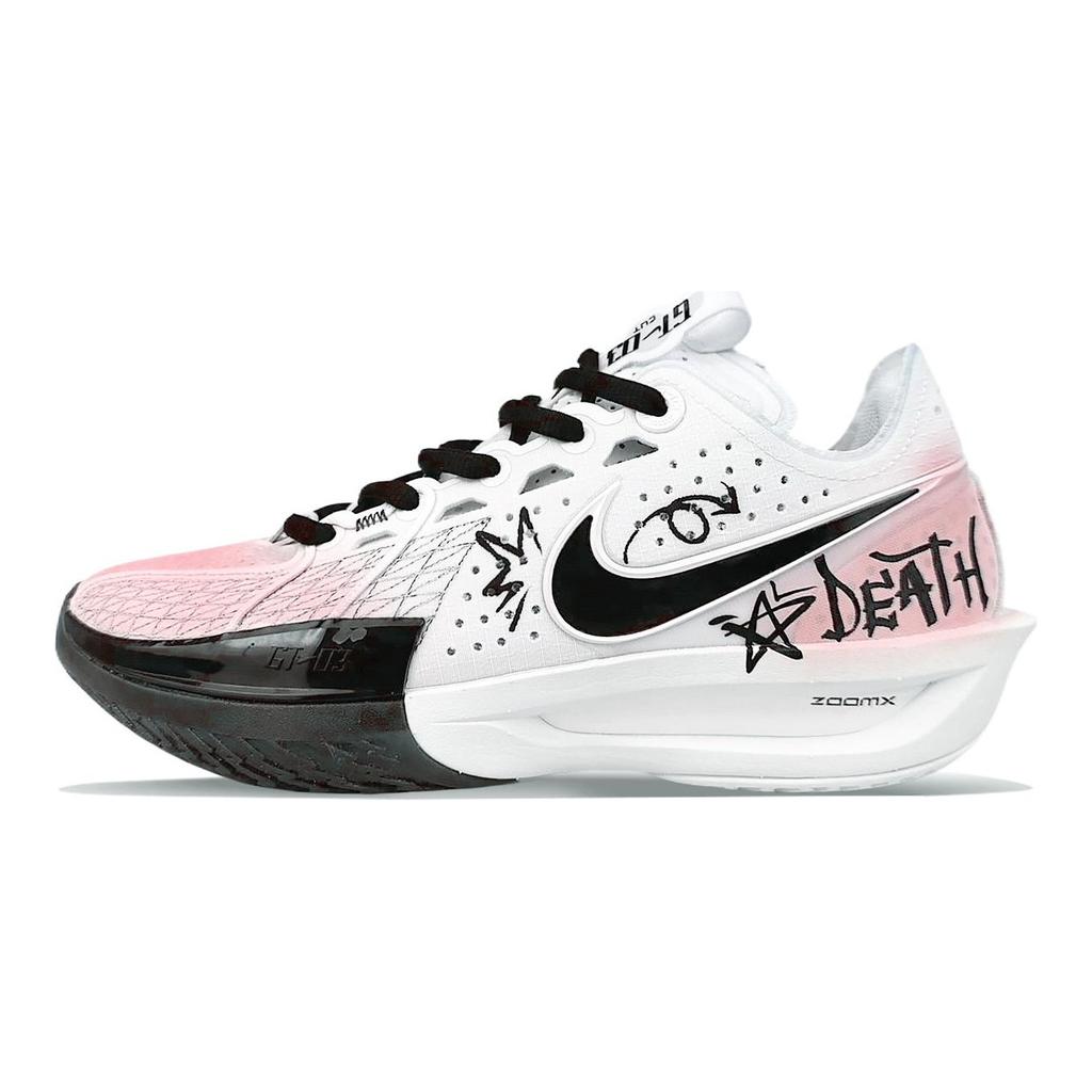 Nike G.T. Cut 3 Slip Resistant Slip Resistant Low top Basketball Shoes Unisex White DV2918-102(Team40-)