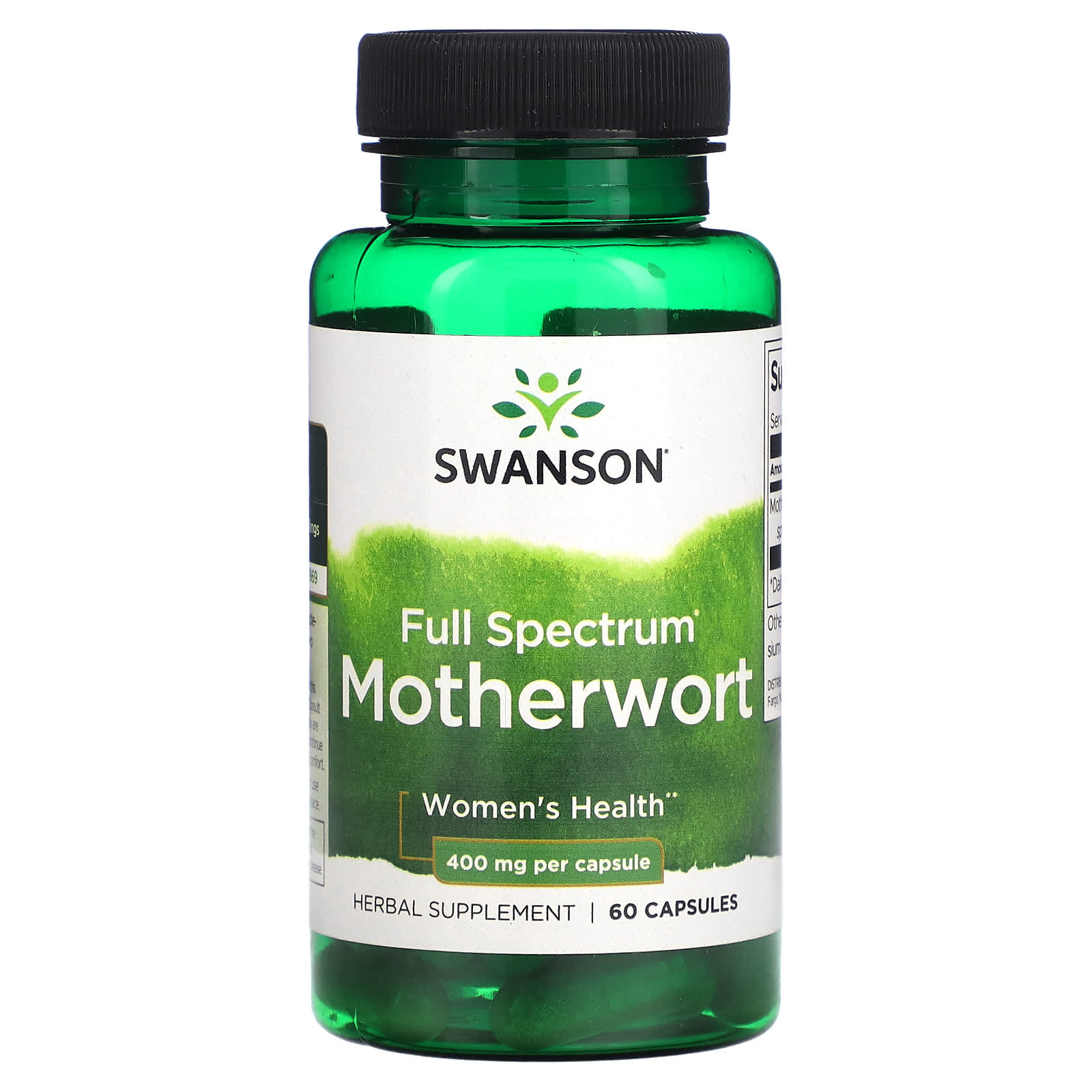 

Full Spectrum Motherwort, 400Mg, 60 Capsules
